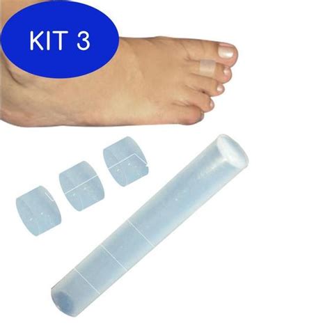 Kit Tubo Recort Vel Para Calos Siligel Tam G Orthopauher