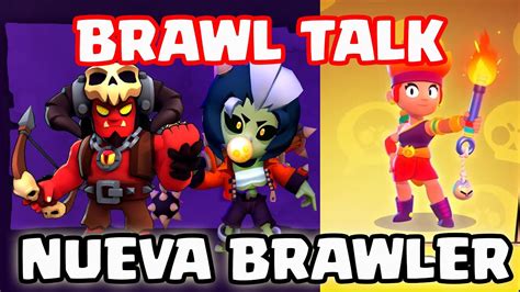 REACCIONO A LA BRAWL TALK NUEVA BRAWLER AMBER Y CREADOR DE MAPAS