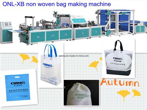 PP Non Woven Fabrics Bag Machine China Making Bag Machine And Bag