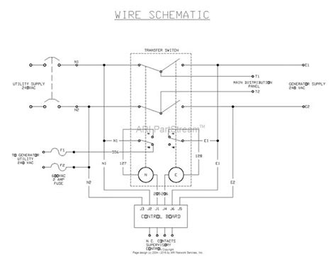 Generac 100 Amp Automatic Transfer Switch Wiring Diagram