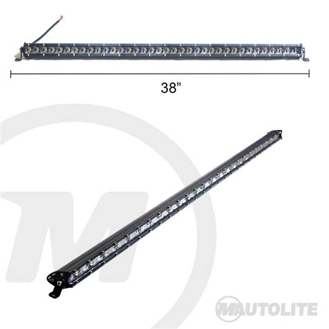 Barra Led Slim Con Lupa Pulgadas Watts Dp D W Mautolite