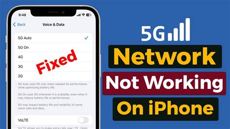 5g Network Not Working On Iphone After Updated To Ios 5g Network Not