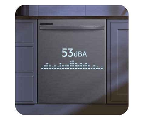 Fingerprint Resistant 53 Dba Dishwasher With Height Adjustable Rack In