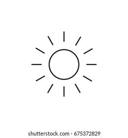 51,478 Sun Outline Black White Images, Stock Photos & Vectors ...