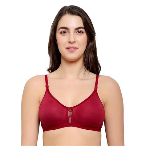 Red Cotton Plain Ladies Bra Size 32c At Rs 45 Piece In New Delhi Id