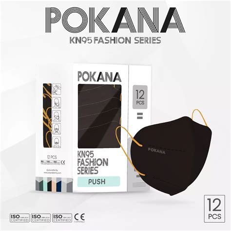 Jual Pokana POKANA KN95 6 Ply FASHION SERIES Earloop Surgical Face Mask