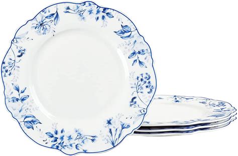 Fanquare Assiettes Plates Lot De Assiette Salade Porcelaine