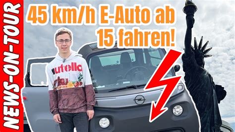 Opel Rocks E Das E Auto Ab 15 Jahren 45 Km H 75 Kilometer