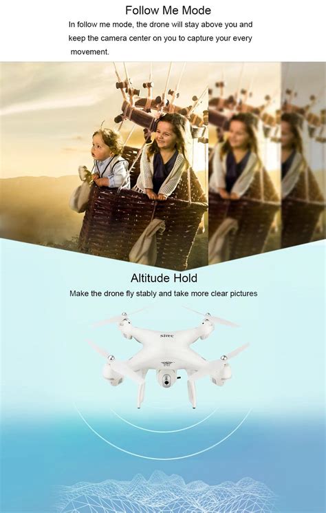 Sjrc S W Double Gps Dynamic Follow Wifi Fpv With P Wide Angle