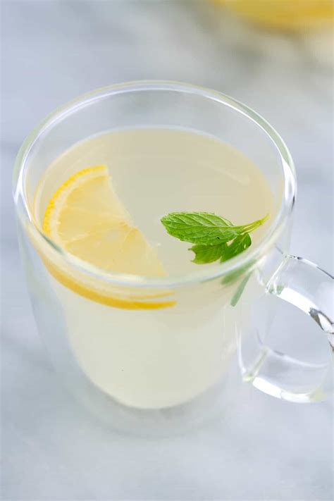 Hot Ginger Root Tea with Lemon and Mint | Jessica Gavin