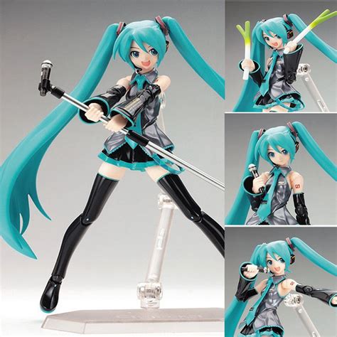 可動人偶初音未來 Figma 014 Ex037 Ex054 Miku 可動關節 Pvc 關節模型玩具娃娃 蝦皮購物