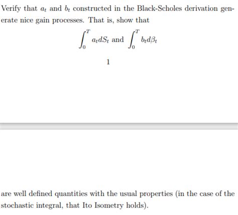 Verify that at and bt constructed in the | Chegg.com