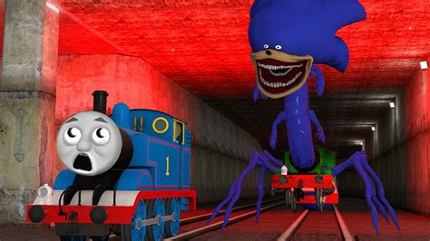 Building A Thomas Train Chased By Cursed Thomas Percy In Garry S Mod