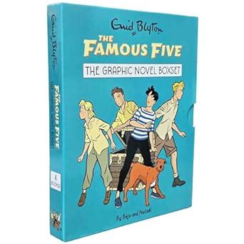 The Famous Five Graphic Novel Books Collection Box Set By Enid Blyton