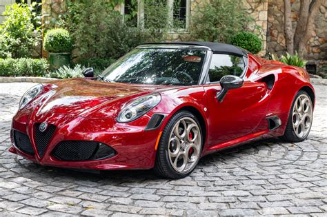 241-Mile 2020 Alfa Romeo 4C Spider 33 Stradale Tributo for sale on BaT ...