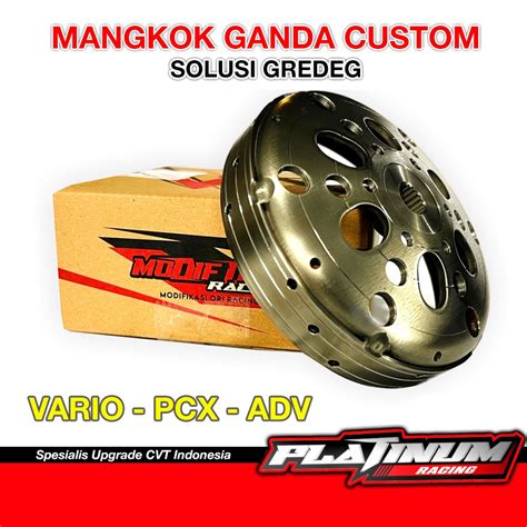 Jual Mangkok Kampas Ganda Vario Solusi Anti Cvt Gredeg Pcx