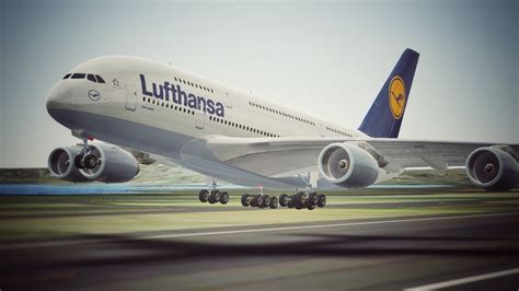 Infinite Flight Airbus A380 Lufthansa Livery Klax Ksan Youtube