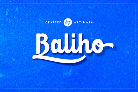 Baliho Script :: Behance