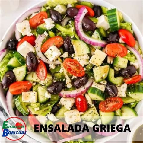 → Receta《ensalada Griega De Puerto Rico》※ ↑↑ 【2024】