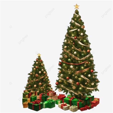 Rbol De Navidad Clipart Cuerpo Completo Fondo Transparente Png