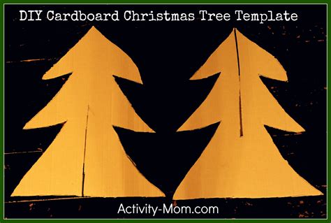 The Activity Mom Cardboard Christmas Tree The Activity Mom