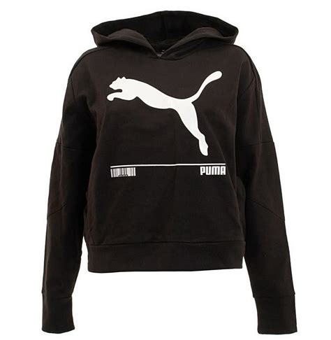 Puma Bluza Sportowa Damska NU TILITY HOODY 582780 01 Czarna Rozmiar