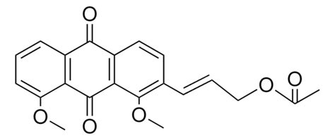 ACETIC ACID 3 1 8 DIMETHOXY 9 10 DIOXO 9 10 DIHYDRO ANTHRACEN 2 YL