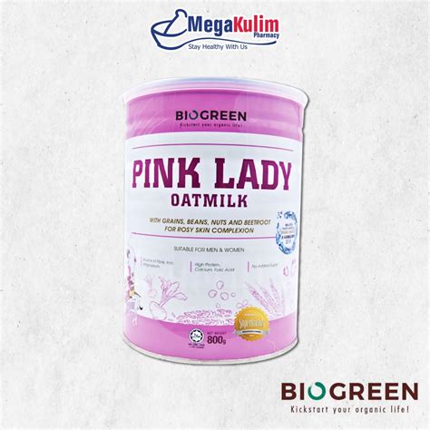 Biogreen Pink Lady Oatmilk G Shopee Malaysia