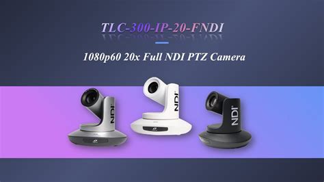 Tlc Ip Fndi Full Ndi Ptz Camera Overview Telycam Youtube