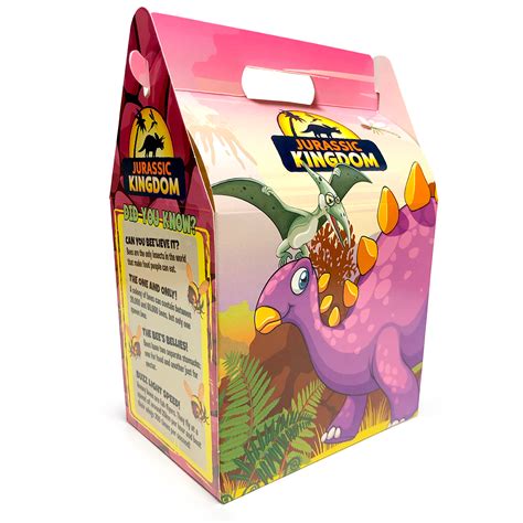 Jurassic Kingdom Meal Boxes Sabert Uk