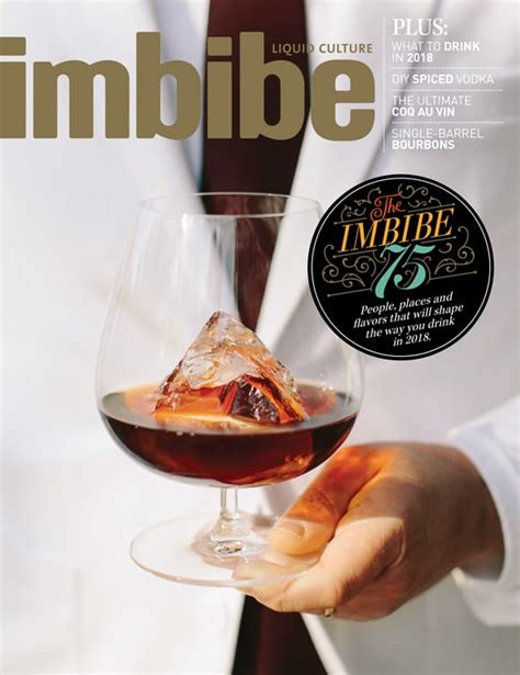 About Imbibe - Imbibe Magazine