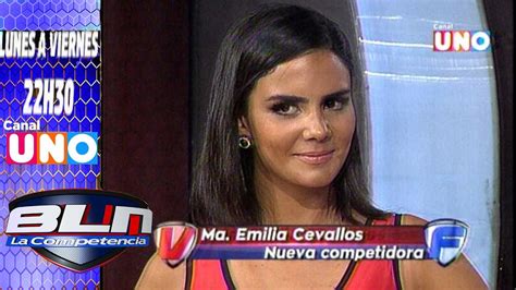 Bln La Competencia Ma Emilia Cevallos Nueva Integrante Vengadora