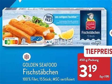 Golden Seafood Fischst Bchen Angebot Bei Aldi Sud