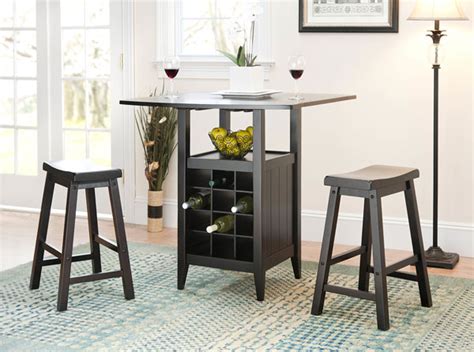 20 Well-Designed Pub Tables with Wine Storage | Home Design Lover