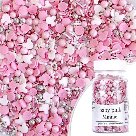 Posypka Cukrowa BABY PINK MINNIE Mix Sweet Decor 70 G Sweet Decor