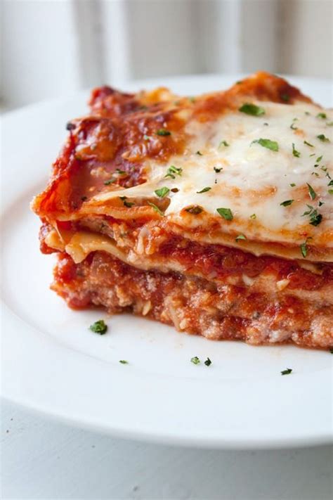 easy lasagna recipe without ricotta cheese