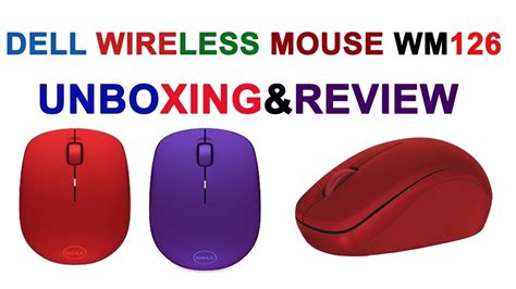 Dell Wireless Mouse Wm Unboxing And Review In Hindi Youtube