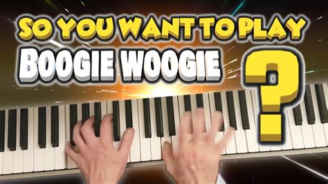 How To Play Boogie Woogie Piano Beginners Easy Swanee River Tutorial