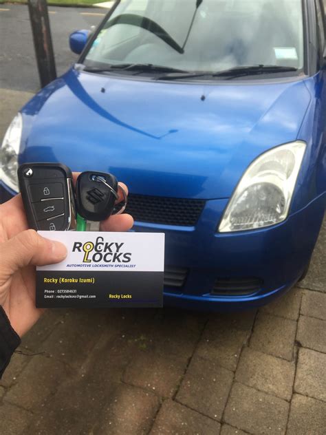 Making Key For Suzuki Swift Rockylocks Automotive Locksmiths