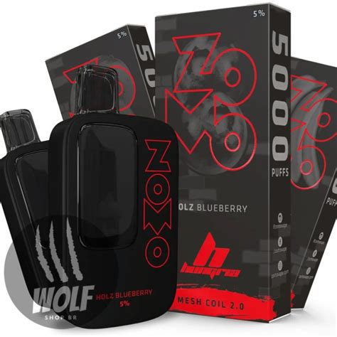 Zomo Hungria 2 0 5000 Puffs Pod Descartável Wolf Shop Brasil