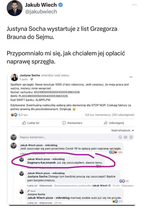 żona piłkarza on Twitter Nie nie szczepiłem się na grypę ale na