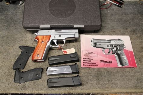 Sig Sauer P228 9mm Nickel Stainless Semi Auto Pistols At Gunbroker