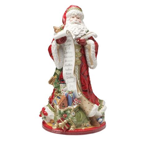 Fitz And Floyd Holiday Home Santa Figurine 18 75 Inch Reviews Perigold