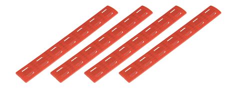 Ranger Armory 7 Section M Lok Narrow Rail Panels Red