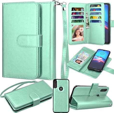 Moto E Case 2020 For Motorola E 2020 Wallet Case Takfox Pu Leather W Credit Card Holder Flip