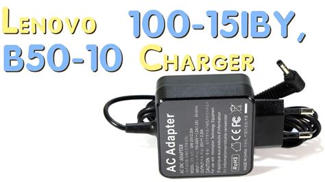 Блок питания для Lenovo IdeaPad 100-15IBY, B50-10 - Обзор - YouTube