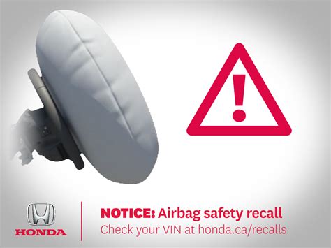 Airbag Inflator Recall - Dow Honda