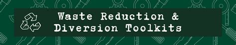 Waste Diversion And Reduction Toolkits Northeast Resource Recovery