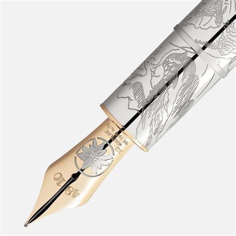 Stylo Plume High Artistry The First Ascent Of The Mont Blanc Limited