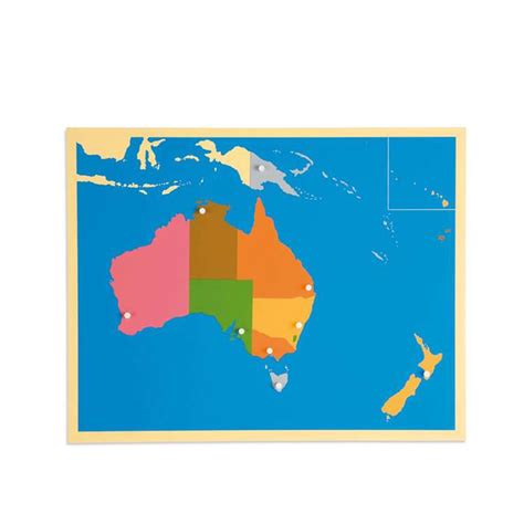 Australia Puzzle Map - JNC Montessori Education